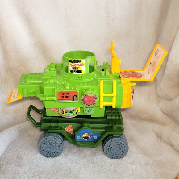 Teenage Mutant Ninja Turtles Pizza Thrower Vintage - Display Or Parts Only - Picture 9 of 15